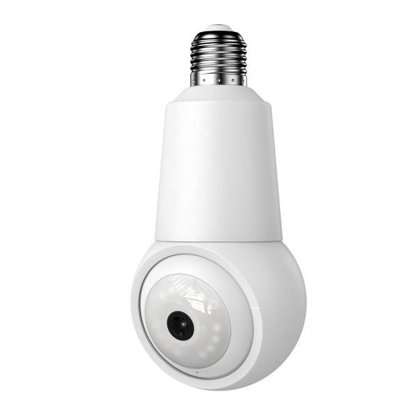 4MP Smart IP Wifi PTZ Bulb Camera for Indoor Security with Human Detection and Automatic Tracking - SMART HOME SHOP