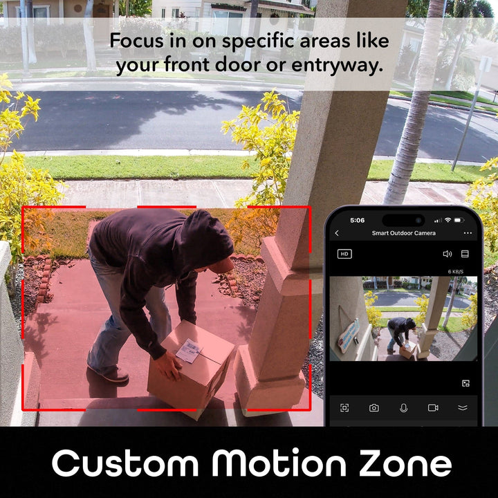 2K Outdoor Camera - SMART HOME SHOP