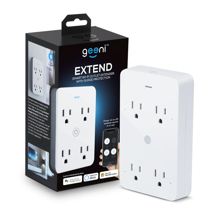 4-Outlet Surge Protector - SMART HOME SHOP