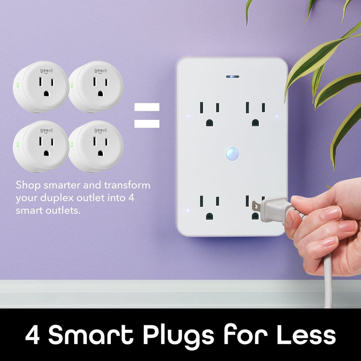 4-Outlet Surge Protector - SMART HOME SHOP
