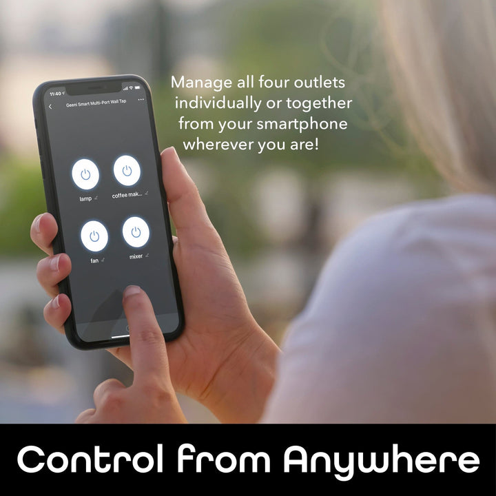 4-Outlet Surge Protector - SMART HOME SHOP
