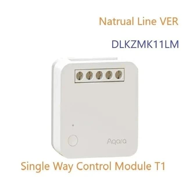 Aqara Switch module T1 Single Chiannel Relay Controller Wireless Zigbee 3.0 with / No Neutral Smart home Timers Supports Homekit - SMART HOME SHOP