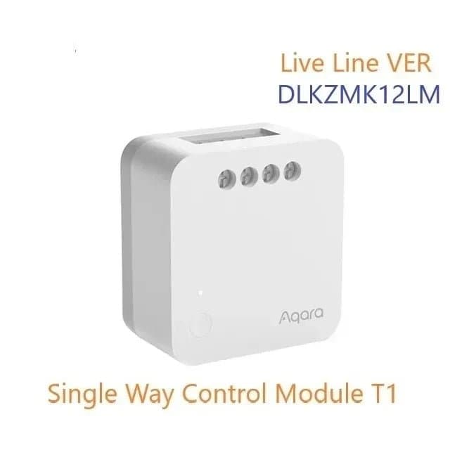 Aqara Switch module T1 Single Chiannel Relay Controller Wireless Zigbee 3.0 with / No Neutral Smart home Timers Supports Homekit - SMART HOME SHOP