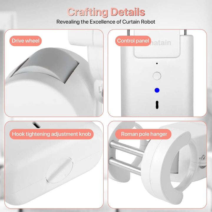 Automatic Curtain Opener Robot - SMART HOME SHOP