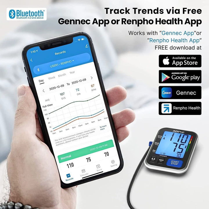 Blood Pressure Monitor + - SMART HOME SHOP
