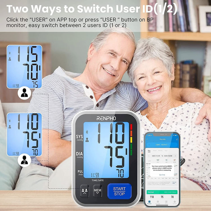 Blood Pressure Monitor + - SMART HOME SHOP