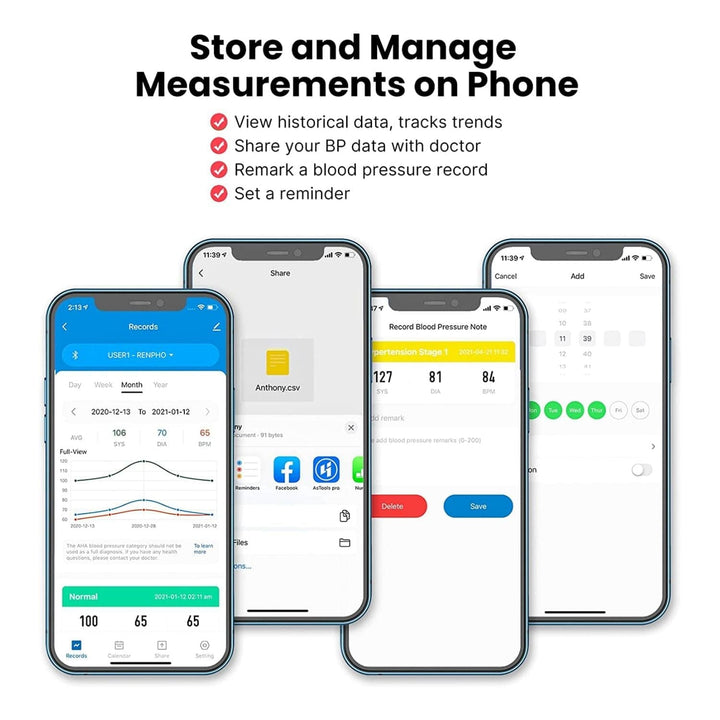 Blood Pressure Monitor + - SMART HOME SHOP