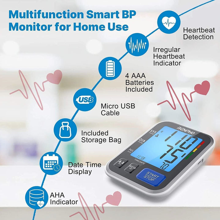 Blood Pressure Monitor + - SMART HOME SHOP