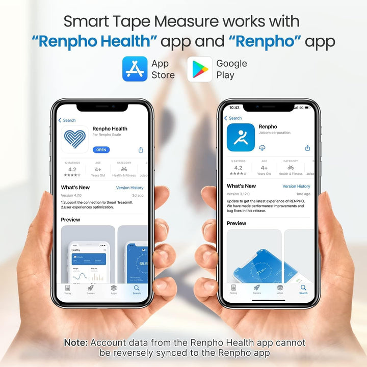 Bundle (Smart Tape Measure Body with App and RENPHO Food Scale) - SMART HOME SHOP