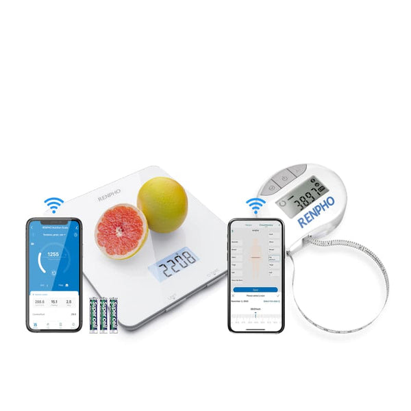 Bundle (Smart Tape Measure Body with App and RENPHO Food Scale) - SMART HOME SHOP