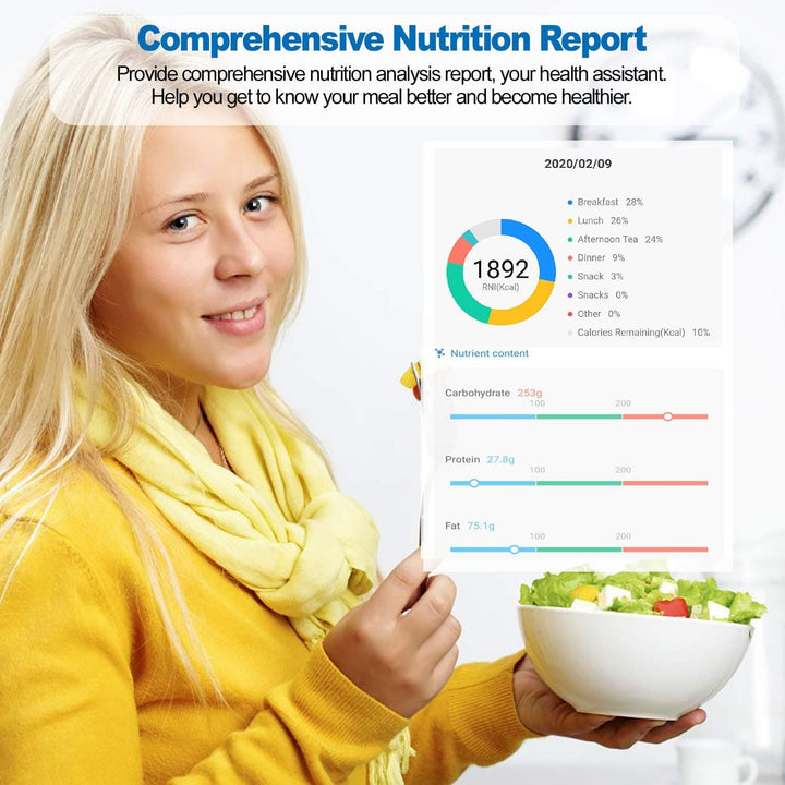 Calibra 1 Smart Nutrition Scale (Silver) - SMART HOME SHOP