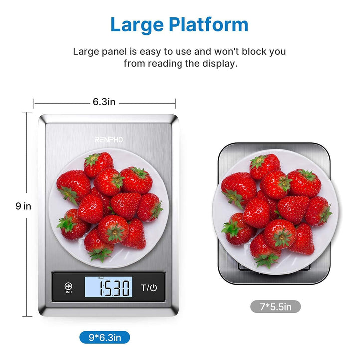 Calibra 1 Smart Nutrition Scale (Silver) - SMART HOME SHOP
