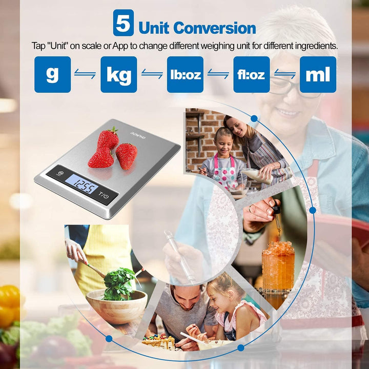 Calibra 1 Smart Nutrition Scale (Silver) - SMART HOME SHOP