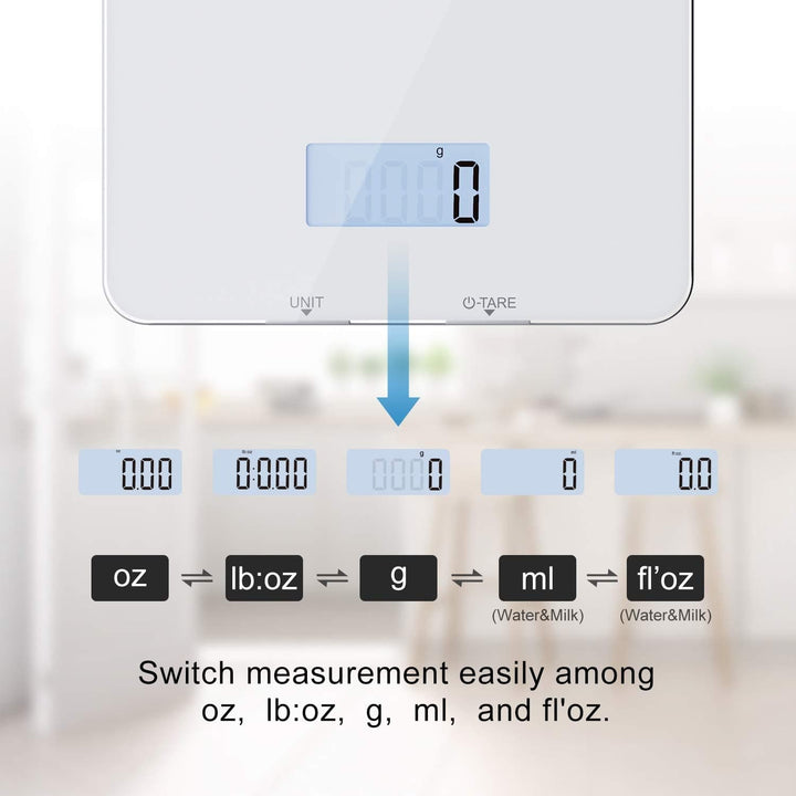 Calibra 1 Smart Nutrition Scale (White) - SMART HOME SHOP