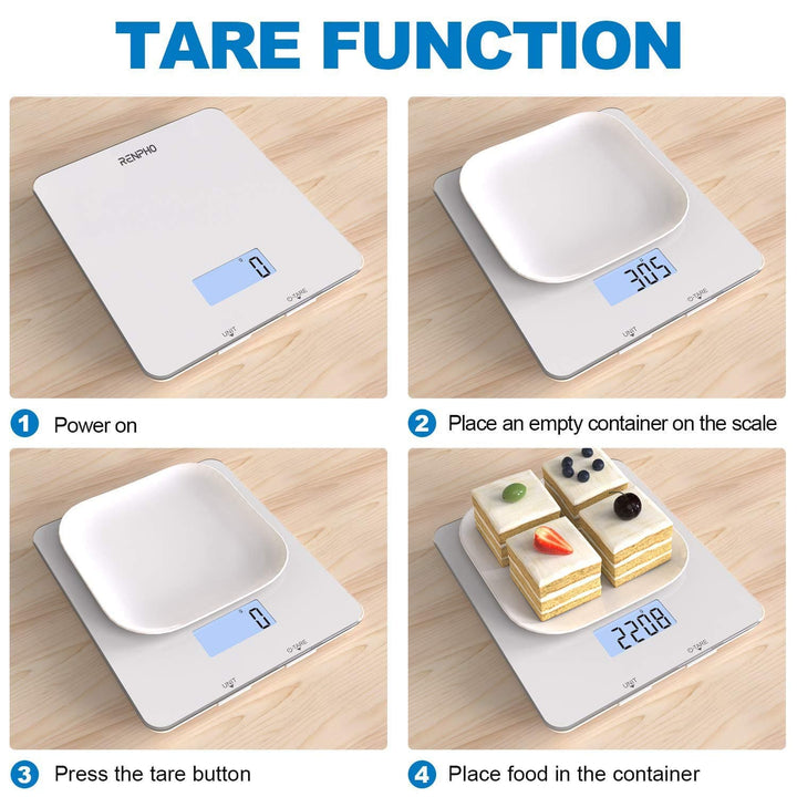 Calibra 1 Smart Nutrition Scale (White) - SMART HOME SHOP