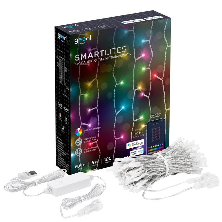 Cascading Curtain Lights - SMART HOME SHOP