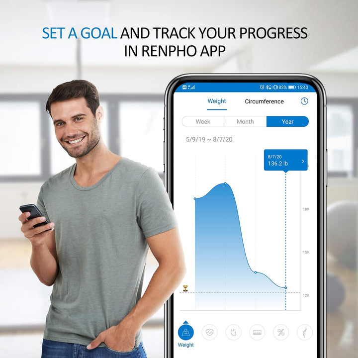 Elis Aspire Smart Body Scale (Black) - SMART HOME SHOP