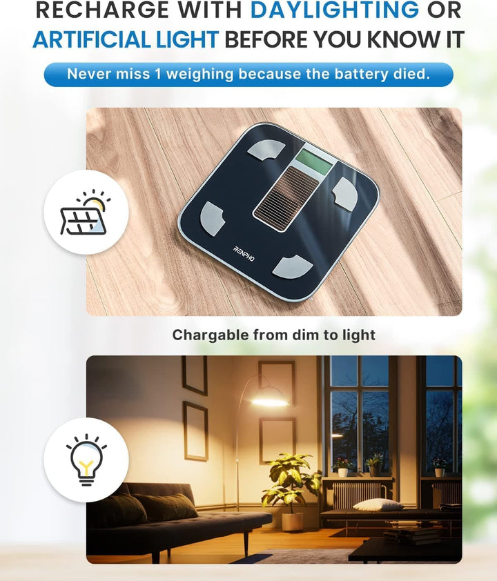 Elis Solar Smart Body Scale - SMART HOME SHOP
