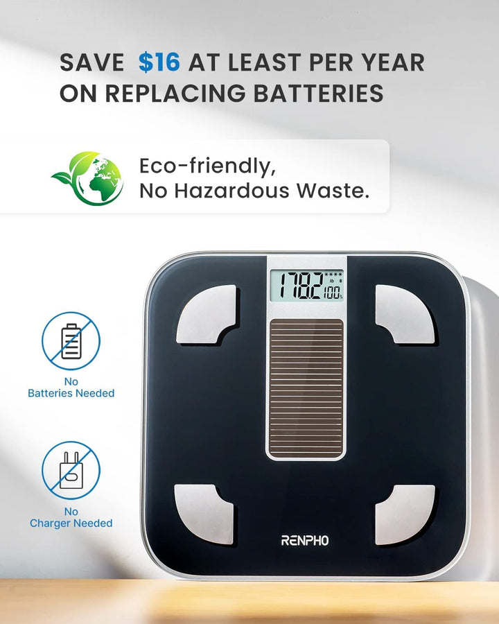 Elis Solar Smart Body Scale - SMART HOME SHOP