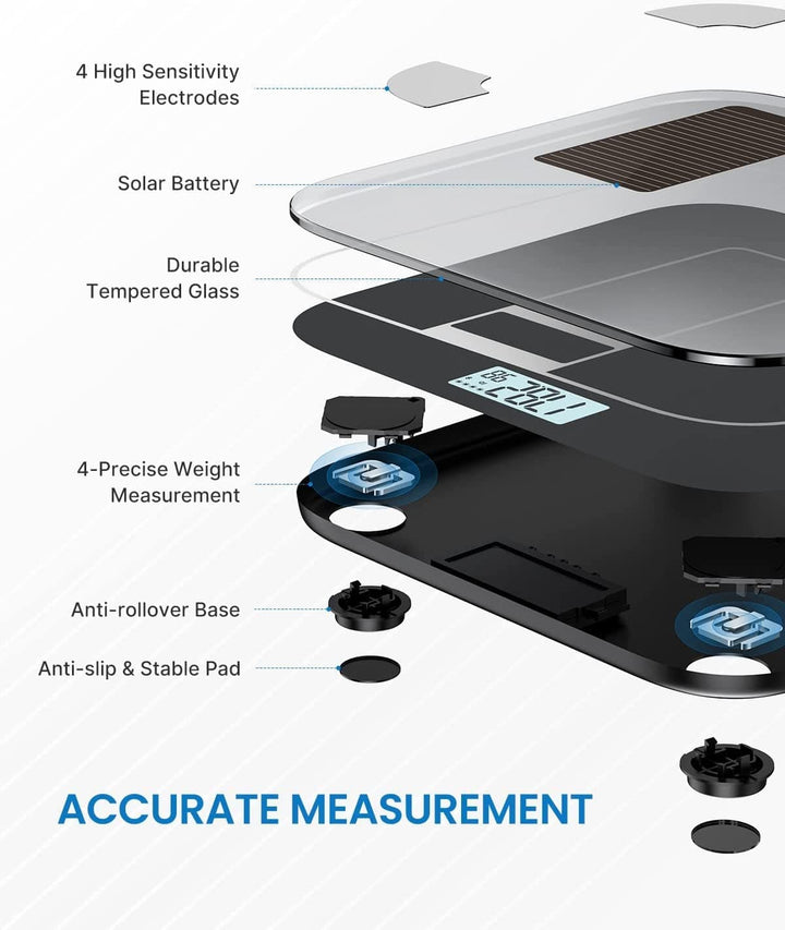 Elis Solar Smart Body Scale - SMART HOME SHOP