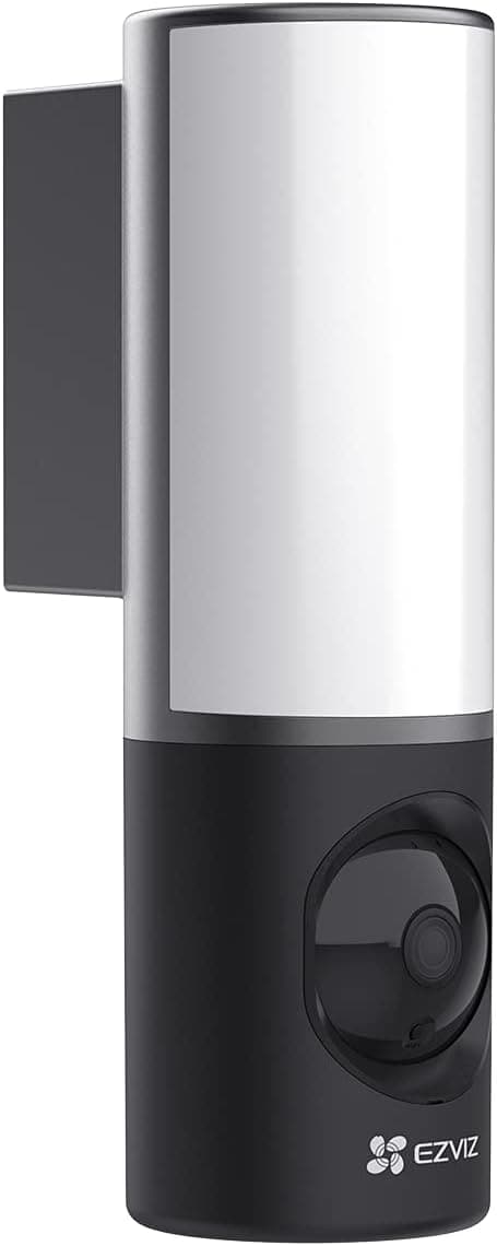 EZVIZ 2K+ Smart Outdoor Security Camera with Floodlight, Built-in 32G Storage, Colour Night Vision, Siren & Light Alarm, AI Human Detection, Two-Way Talk, Waterproof, Hardwired Installation (LC3) - SMART HOME SHOP