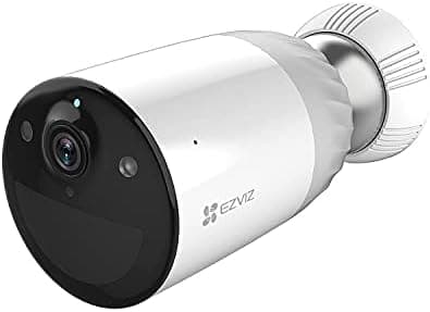 EZVIZ Add-on Solar Security Cameras Wireless Outdoor, 2K+ Camera for Home Security Outside with Color Night Vision, 2-Way Audio, AI Motion Detection and Alarm, Flood Light Surveillance Camera