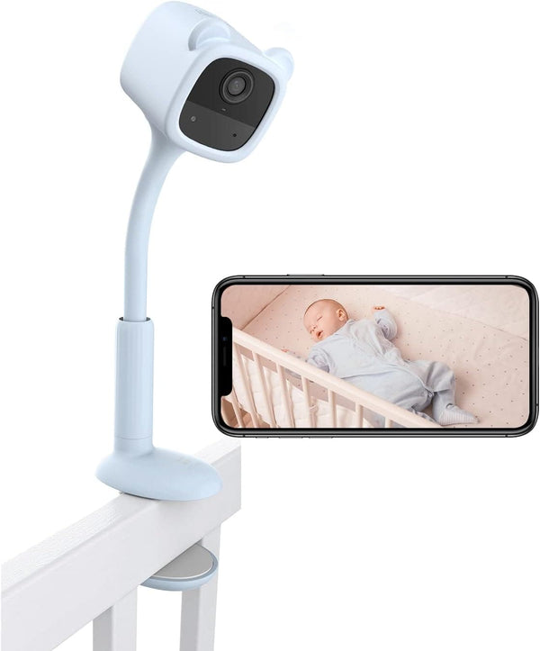 EZVIZ Wireless Battery-Powered Video Baby Monitor, Crying Detection, Baby Activity Detection, Out-of-Crib Alert, 1080P, IR Night Vision, Wire-Free Setup, Two-Way Talk, SD Card/Cloud Storage-BM1