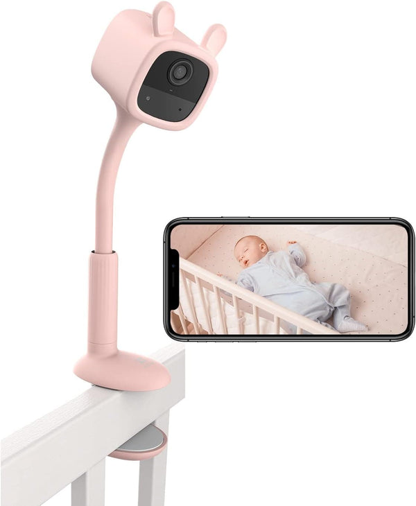 EZVIZ Wireless Battery-Powered Video Baby Monitor, Crying Detection, Baby Activity Detection, Out-of-Crib Alert, 1080P, IR Night Vision, Wire-Free Setup, Two-Way Talk, SD Card/Cloud Storage-BM1
