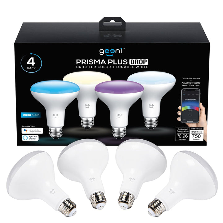 Geeni BR30 Smart Bulb (4-Pack) - SMART HOME SHOP