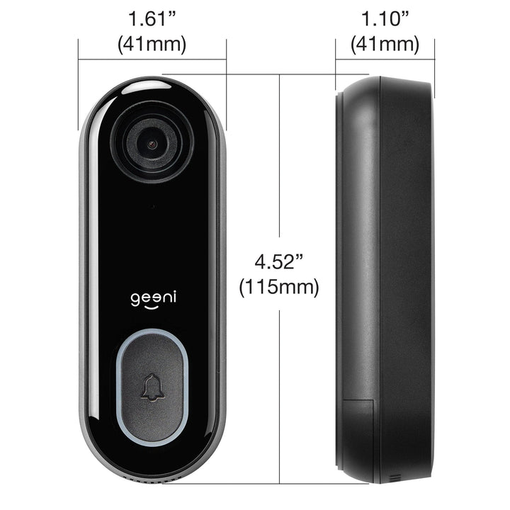 Geeni Doorpeek Wired Doorbell - SMART HOME SHOP
