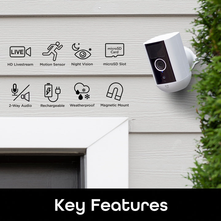 Geeni Freebird Wire-Free Battery Camera (2-Pack) - SMART HOME SHOP