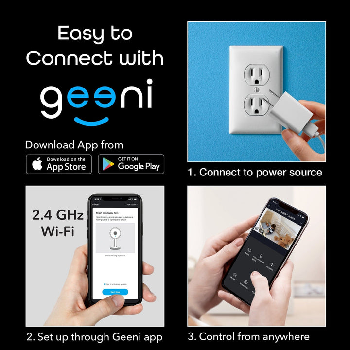 Geeni Glimpse 1080p Camera (2-Pack) - SMART HOME SHOP
