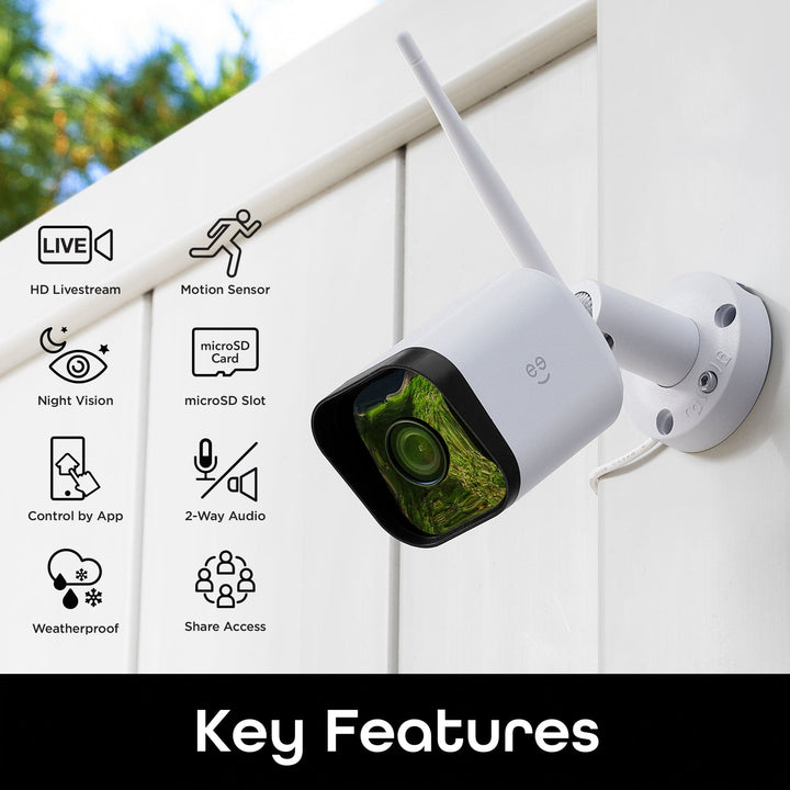 Geeni Hawk 3 1080p Outdoor Camera (2-Pack) - SMART HOME SHOP