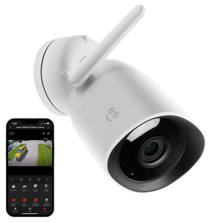 Geeni Hawk Outdoor Smart WiFi Security Camera 2K - SMART HOME SHOP
