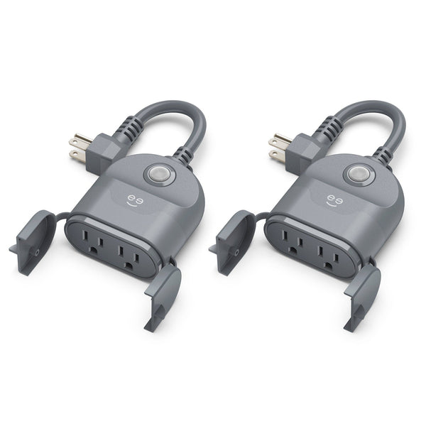Geeni Indoor/Outdoor Weatherproof Plug - Duo (2-Pack) - SMART HOME SHOP