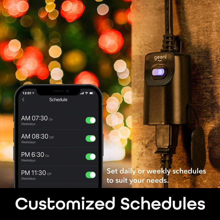 Geeni Indoor/Outdoor Weatherproof Plug - Single - SMART HOME SHOP