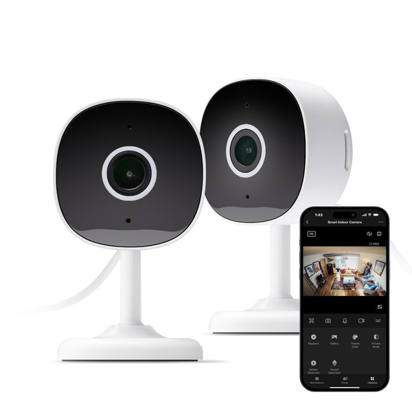 Geeni Insight Mini 2K Indoor Camera (2-Pack) - SMART HOME SHOP