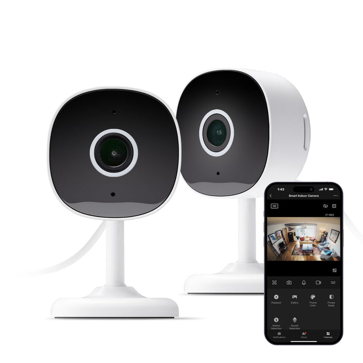 Geeni Insight Mini 2K Indoor Camera (2-Pack) - SMART HOME SHOP