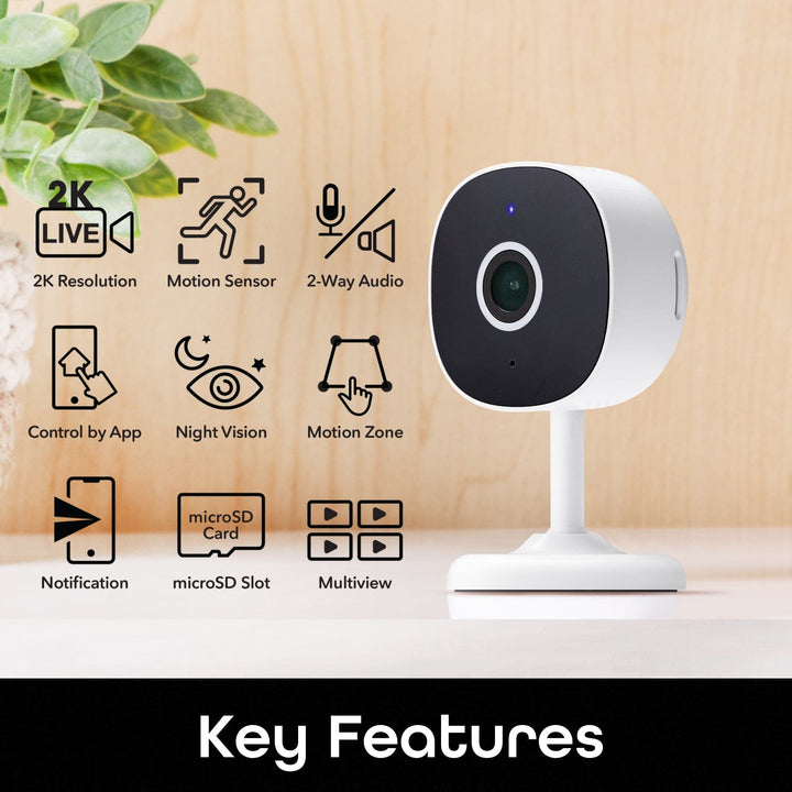 Geeni Insight Mini 2K Indoor Camera - SMART HOME SHOP