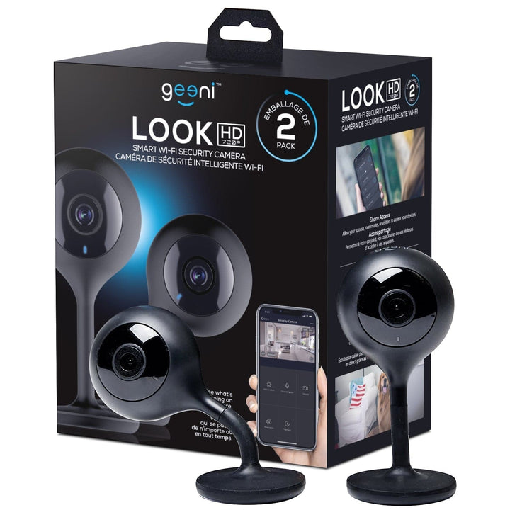 Geeni Look - 720p Indoor Camera (2-Pack) - SMART HOME SHOP