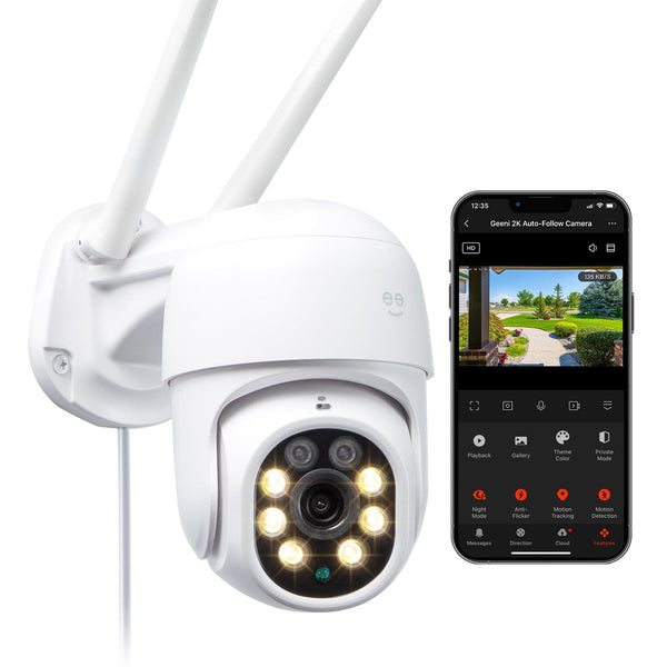 Geeni Lookout 2k Outdoor Auto-Follow Camera - SMART HOME SHOP