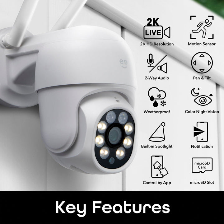 Geeni Lookout 2k Outdoor Auto-Follow Camera - SMART HOME SHOP