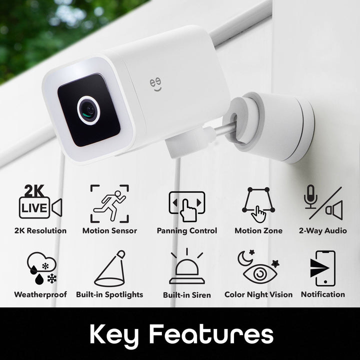 Geeni Lookout 2K Outdoor Camera - SMART HOME SHOP