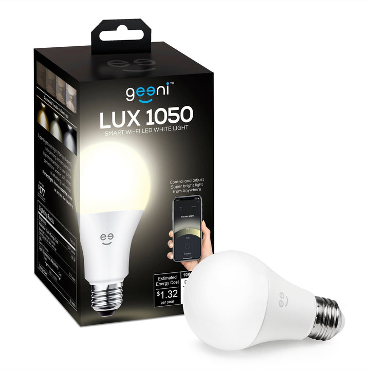Geeni Lux A21 Smart Bulb - Tunable White - SMART HOME SHOP