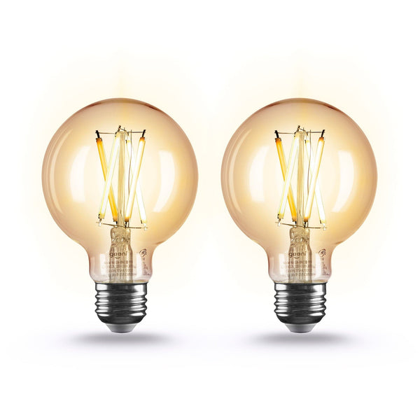 Geeni Lux G25 Smart Bulb - Tunable White 100W Equivalent (2-Pack) - SMART HOME SHOP