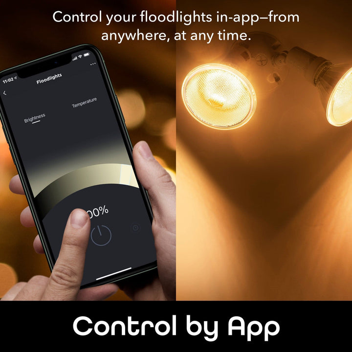 Geeni Lux PAR38 Smart Bulb - White 75W Equivalent Tunable (2-Pack) - SMART HOME SHOP