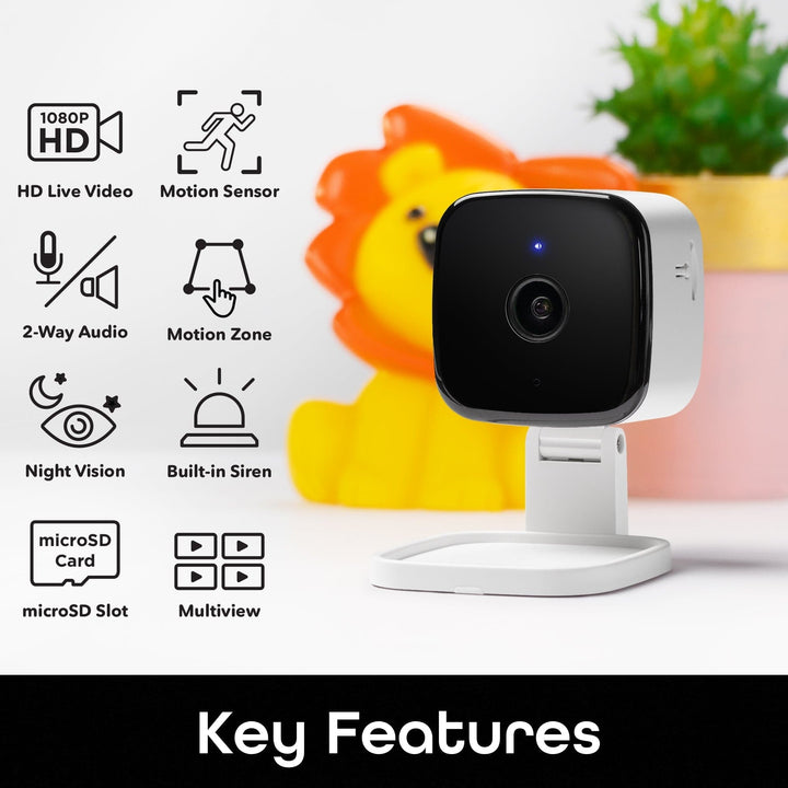 Geeni Peek 1080p Indoor Camera - SMART HOME SHOP