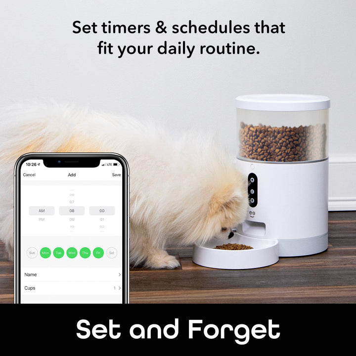 Geeni PetConnect Automatic Pet Feeder (4L) - SMART HOME SHOP