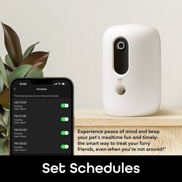Geeni PetConnect Treat + Cam, Treat Dispenser - SMART HOME SHOP