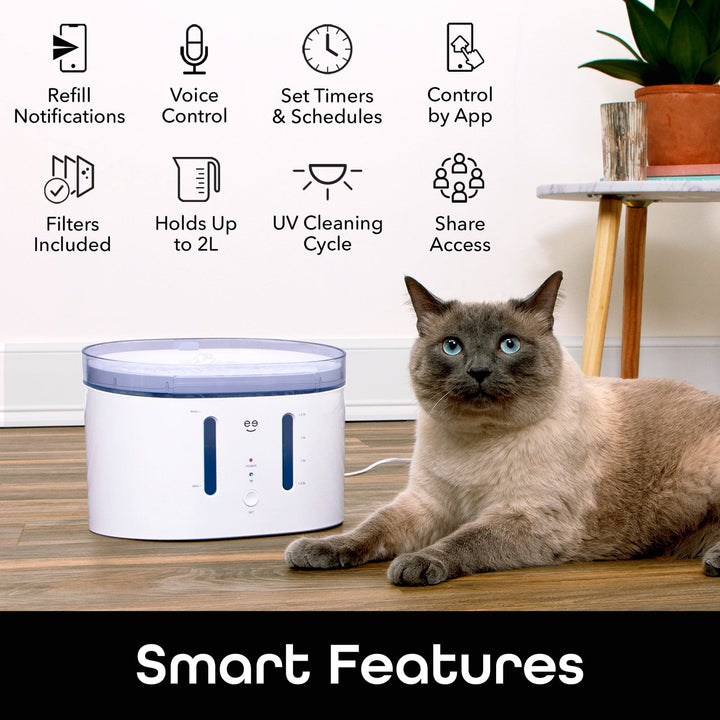 Geeni PetConnect Water Fountain (2L) - SMART HOME SHOP